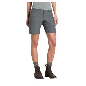 Kuhl Trekr Charcoal Gray Women's Shorts 8” Size: 10